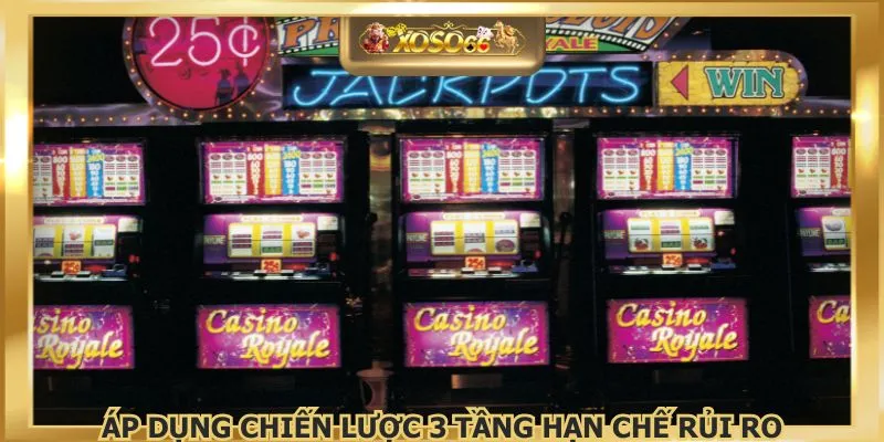 Áp dụng chiến lược 3 tầng hạn chế rủi ro