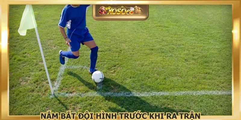 Nắm bắt đội hình trước khi ra trận