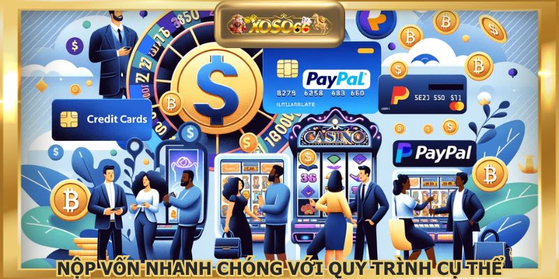 Nộp vốn nhanh chóng với quy trình cụ thể